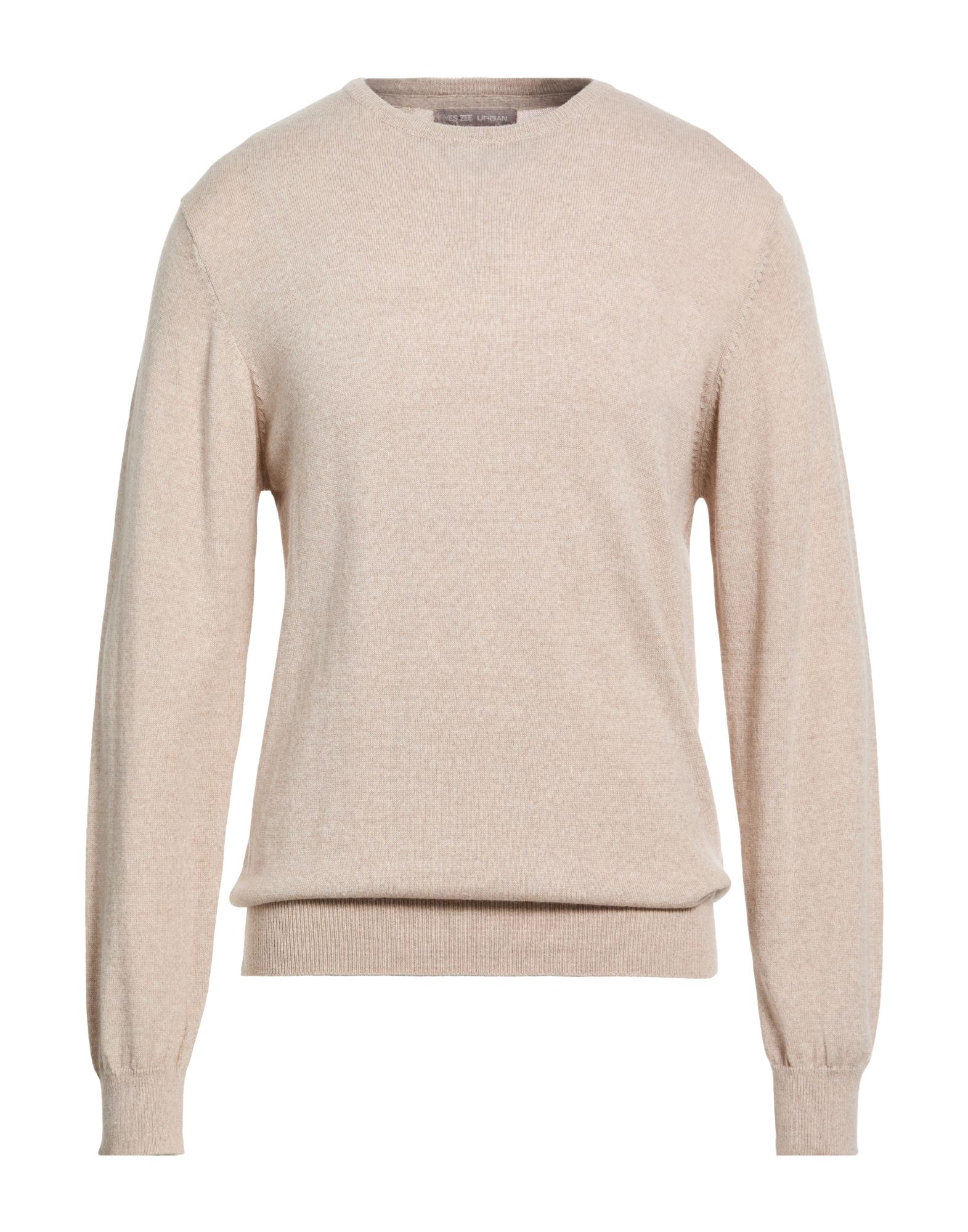 YES ZEE by ESSENZA Pullover Herren Beige von YES ZEE by ESSENZA