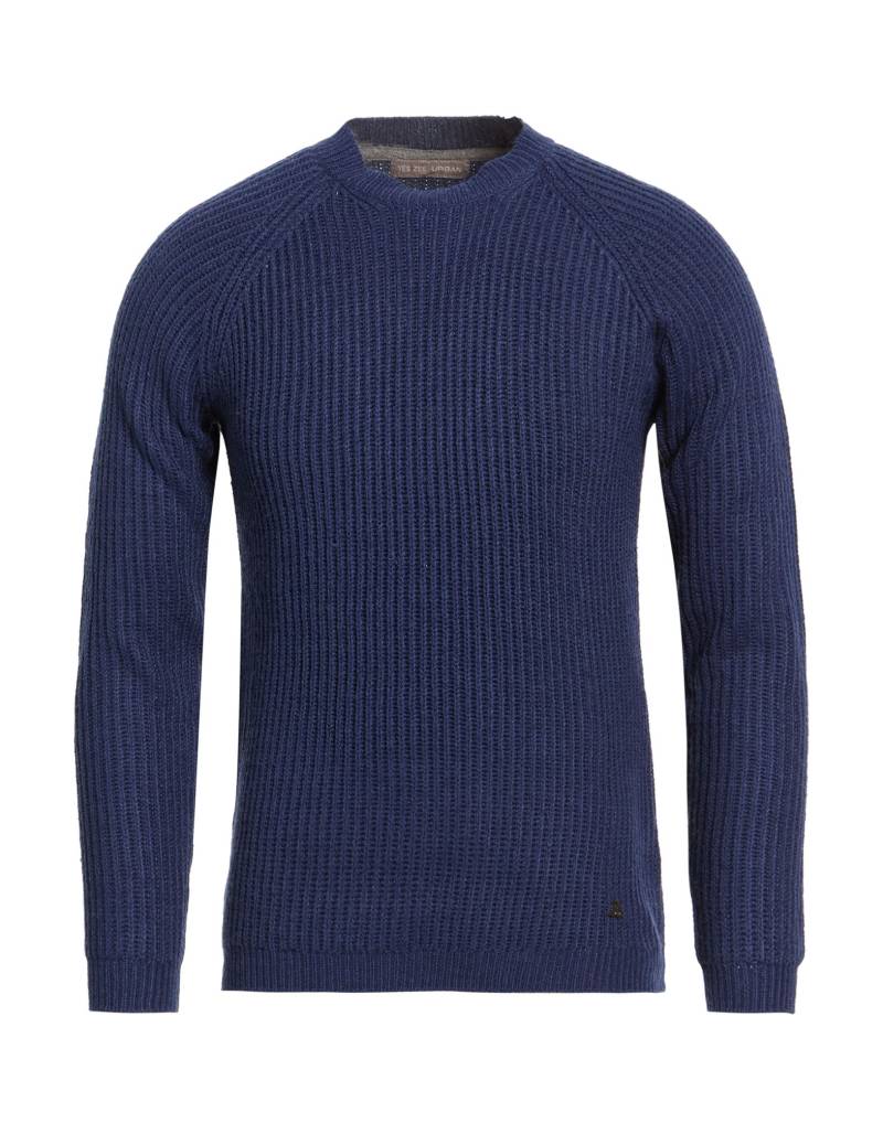 YES ZEE by ESSENZA Pullover Herren Blau von YES ZEE by ESSENZA