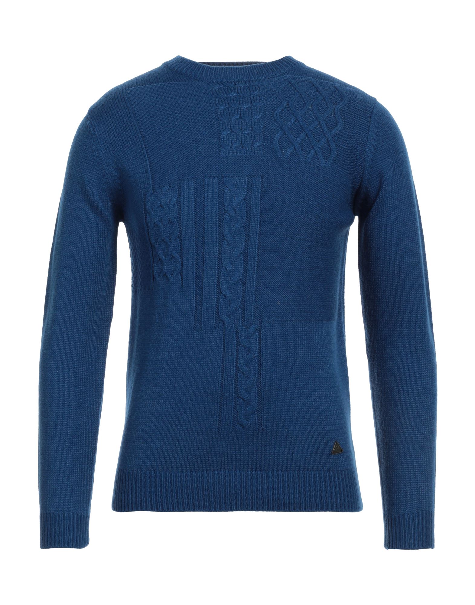 YES ZEE by ESSENZA Pullover Herren Blau von YES ZEE by ESSENZA