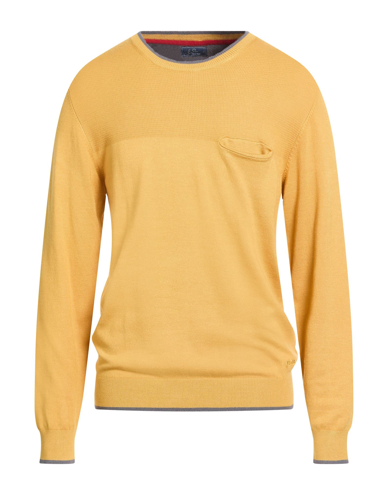 YES ZEE by ESSENZA Pullover Herren Gelb von YES ZEE by ESSENZA