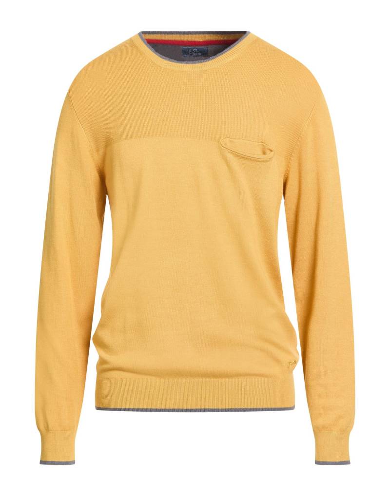 YES ZEE by ESSENZA Pullover Herren Gelb von YES ZEE by ESSENZA