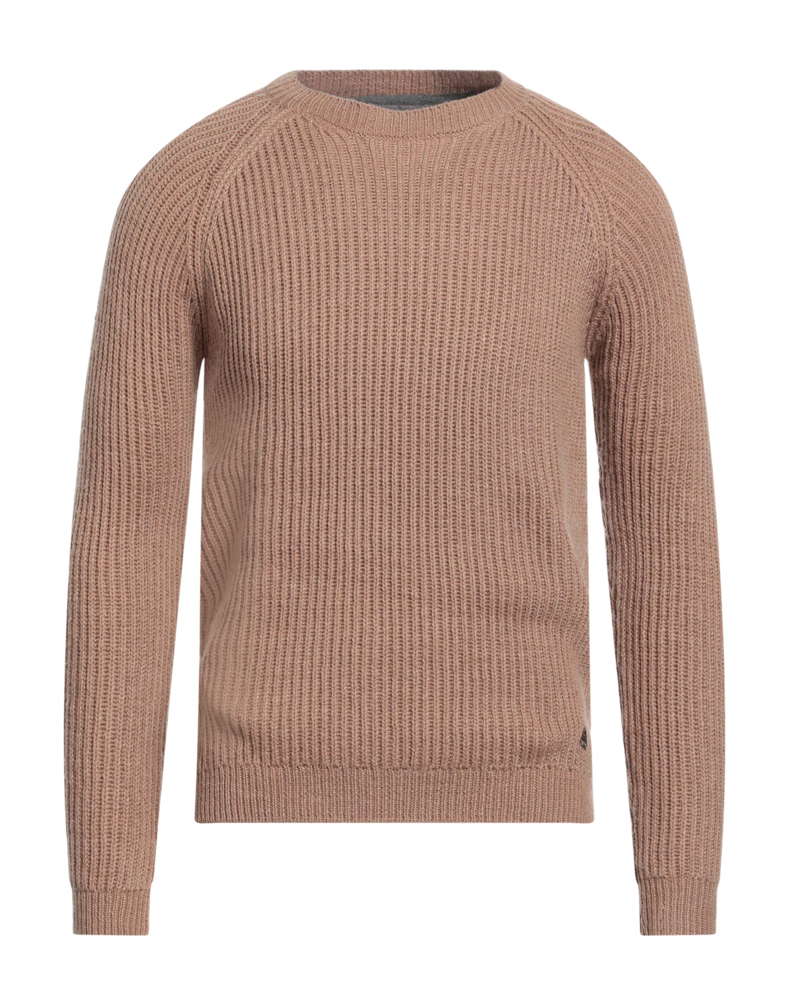 YES ZEE by ESSENZA Pullover Herren Kamel von YES ZEE by ESSENZA