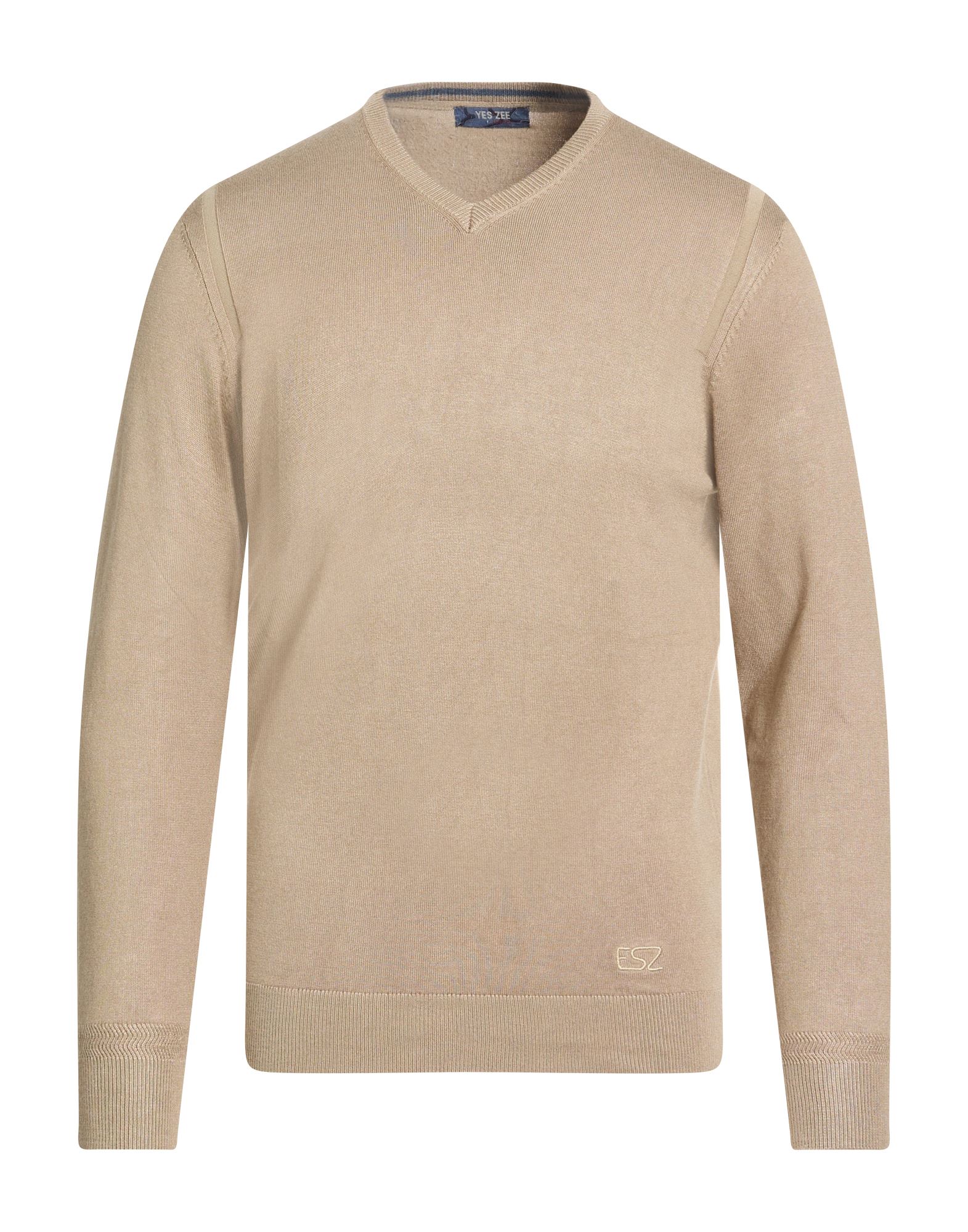 YES ZEE by ESSENZA Pullover Herren Khaki von YES ZEE by ESSENZA
