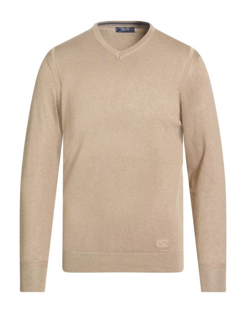 YES ZEE by ESSENZA Pullover Herren Khaki von YES ZEE by ESSENZA