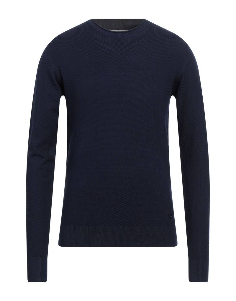 YES ZEE by ESSENZA Pullover Herren Marineblau von YES ZEE by ESSENZA