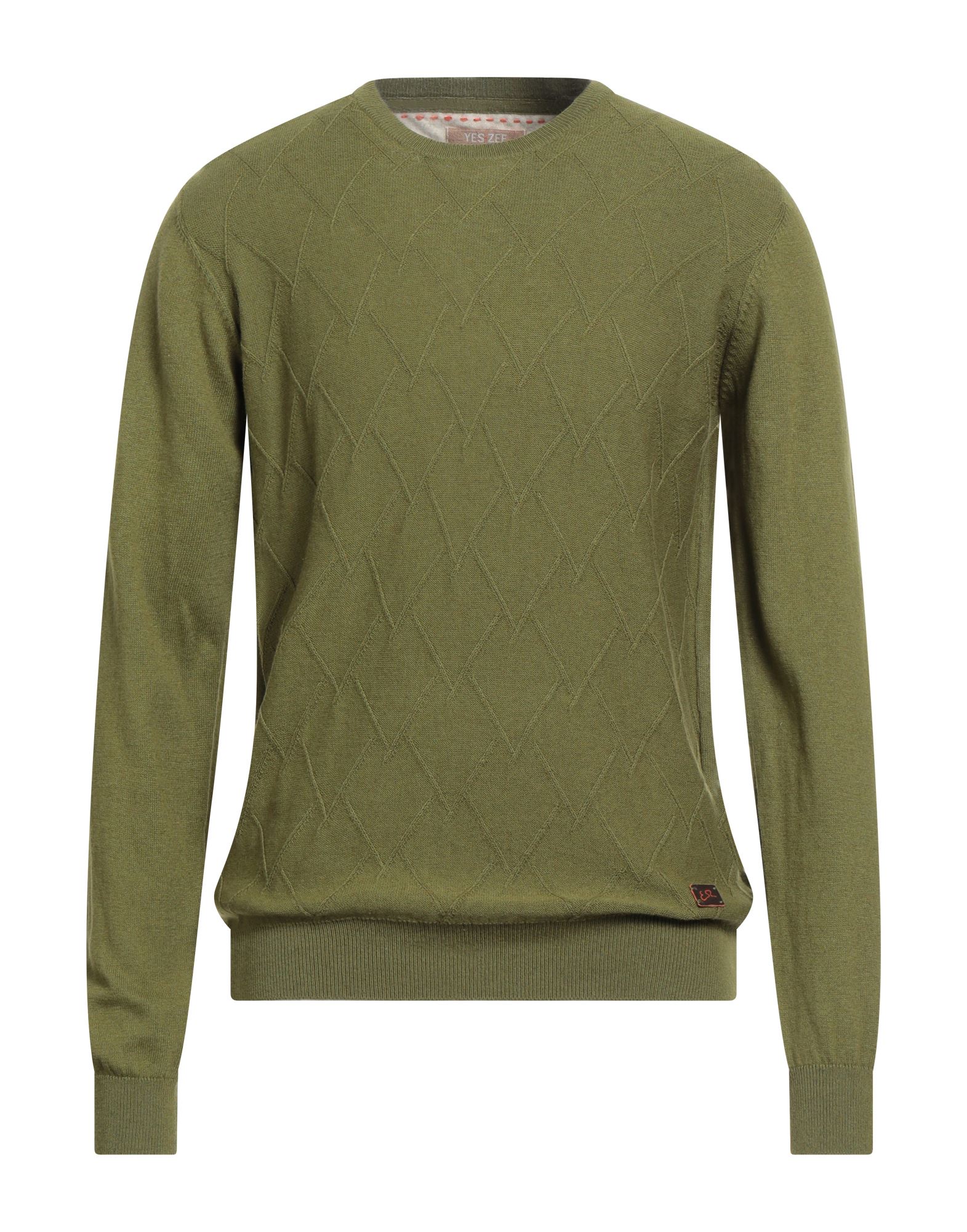 YES ZEE by ESSENZA Pullover Herren Militärgrün von YES ZEE by ESSENZA
