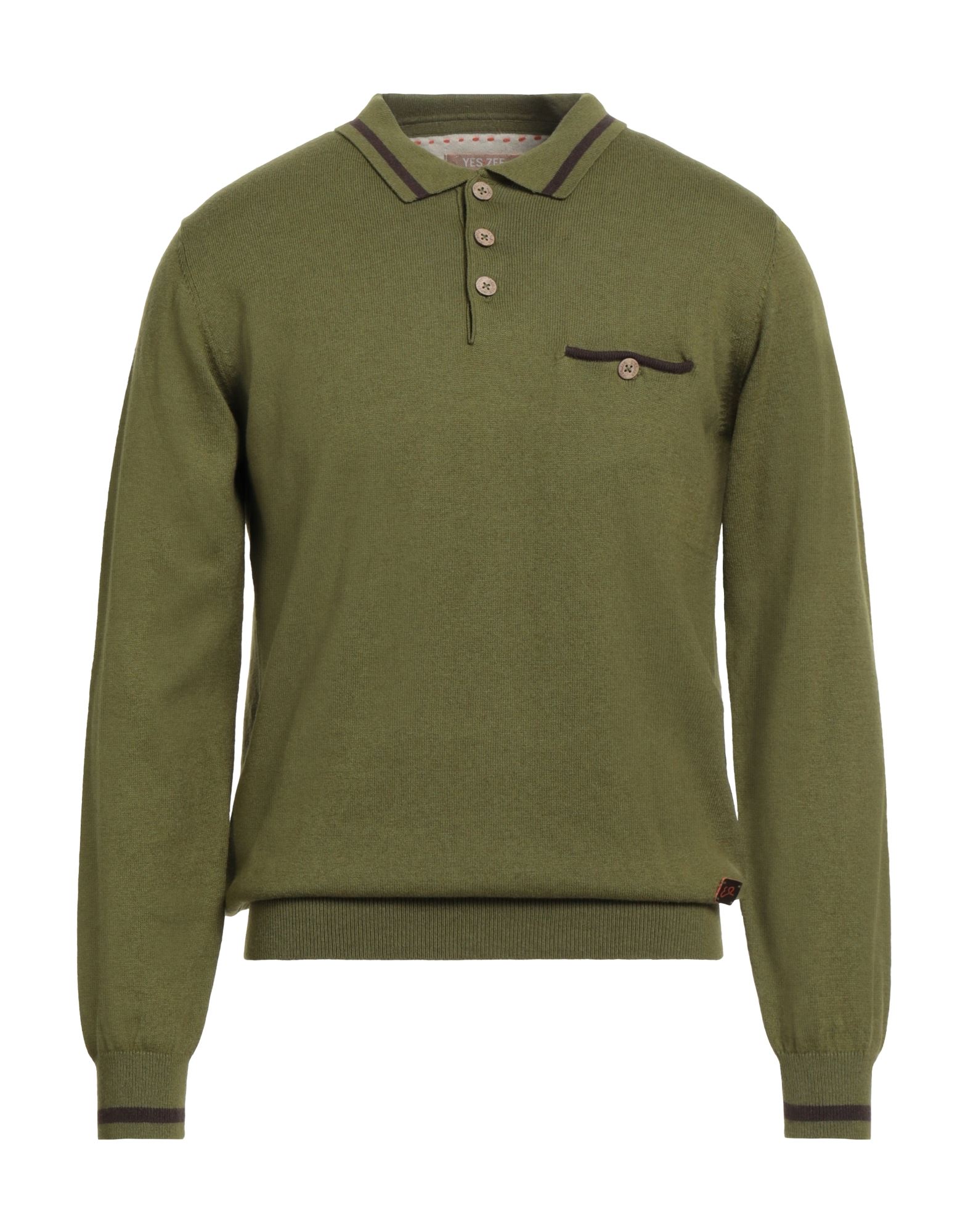 YES ZEE by ESSENZA Pullover Herren Militärgrün von YES ZEE by ESSENZA