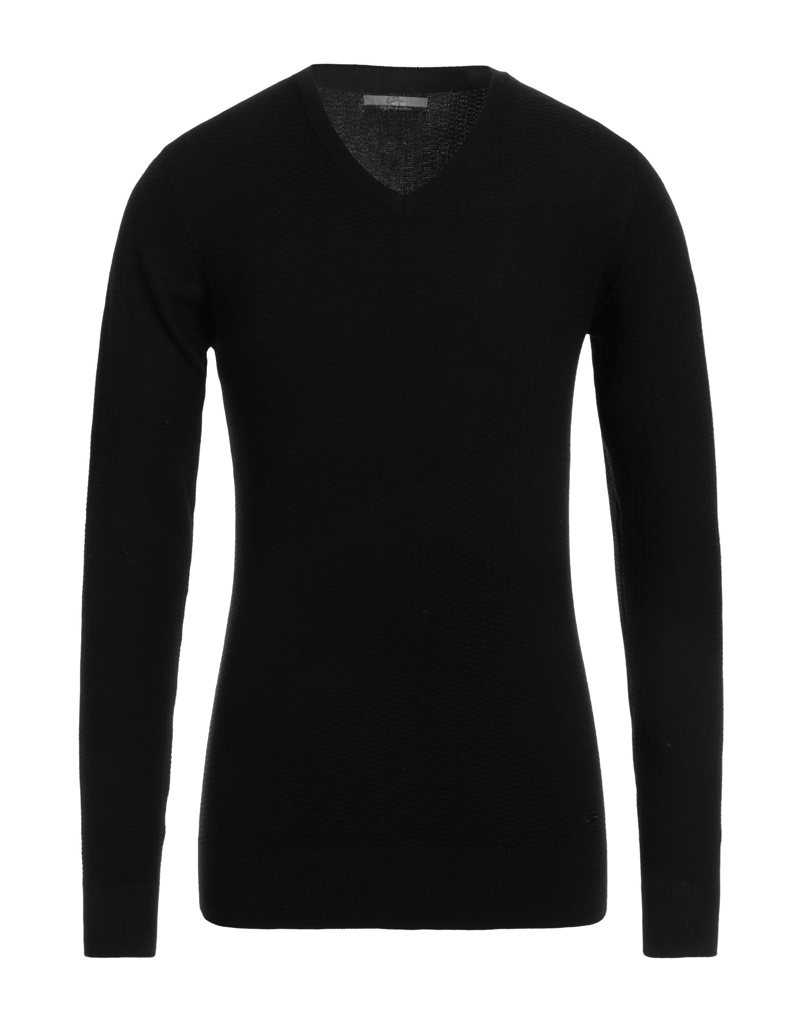 YES ZEE by ESSENZA Pullover Herren Schwarz von YES ZEE by ESSENZA