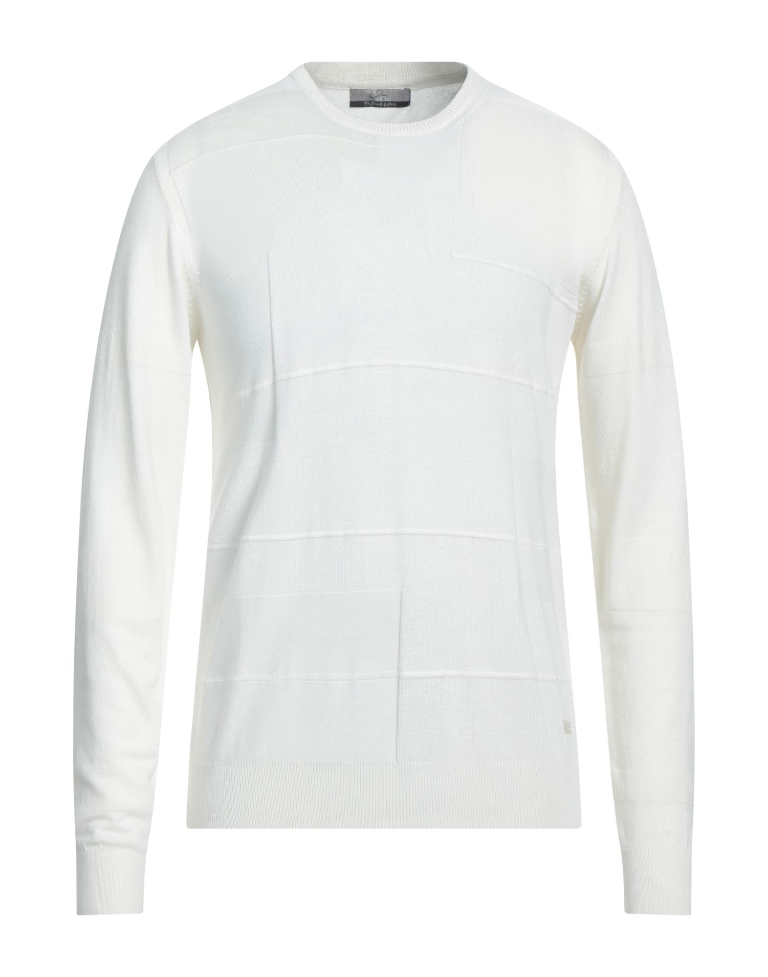 YES ZEE by ESSENZA Pullover Herren Weiß von YES ZEE by ESSENZA