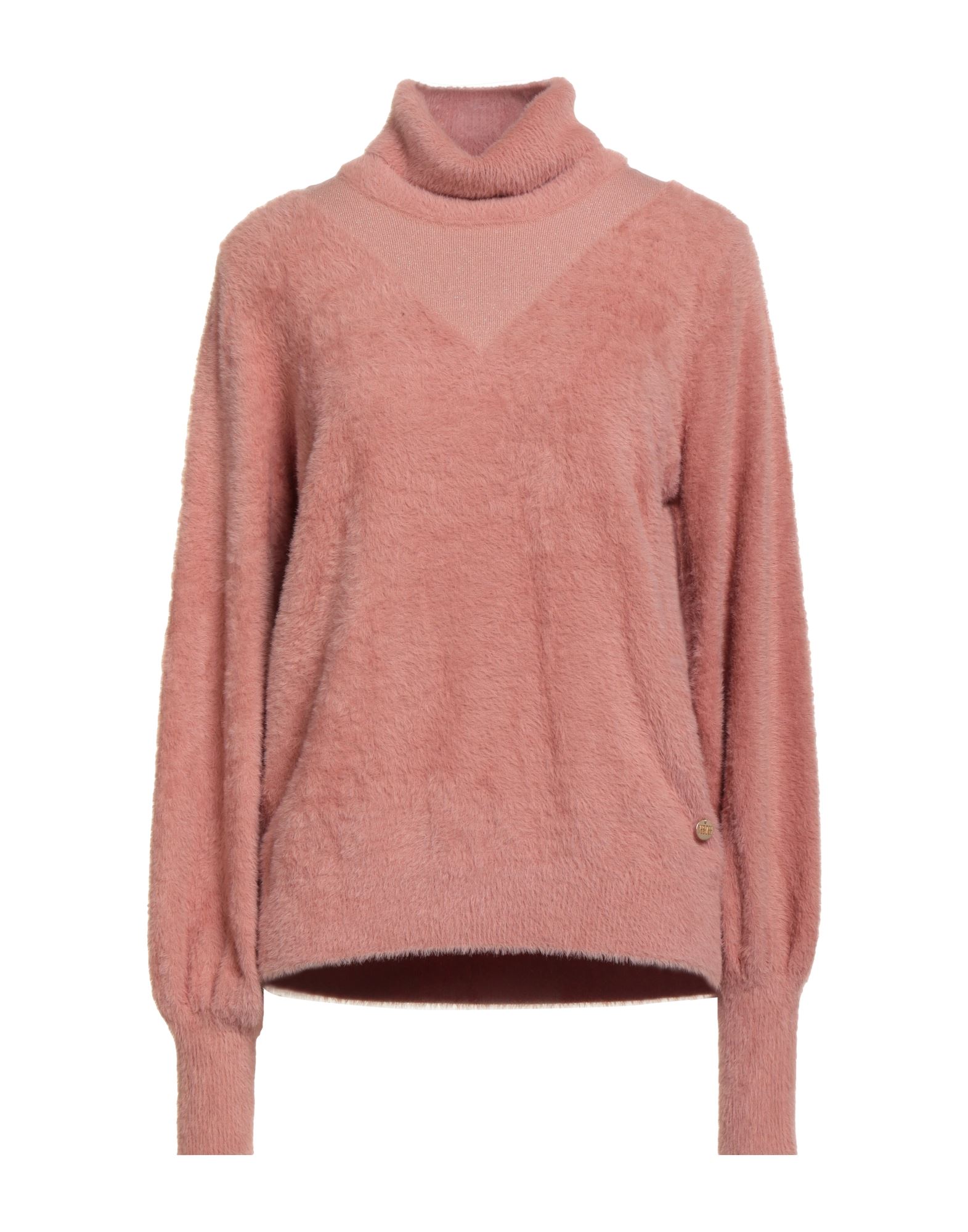 YES ZEE by ESSENZA Rollkragenpullover Damen Antikrosa YES ZEE by ESSENZA Rollkragenpullover Damen Antikrosa von YES ZEE by ESSENZA