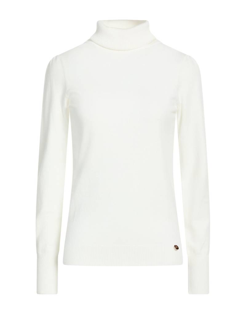 YES ZEE by ESSENZA Rollkragenpullover Damen Cremeweiß von YES ZEE by ESSENZA