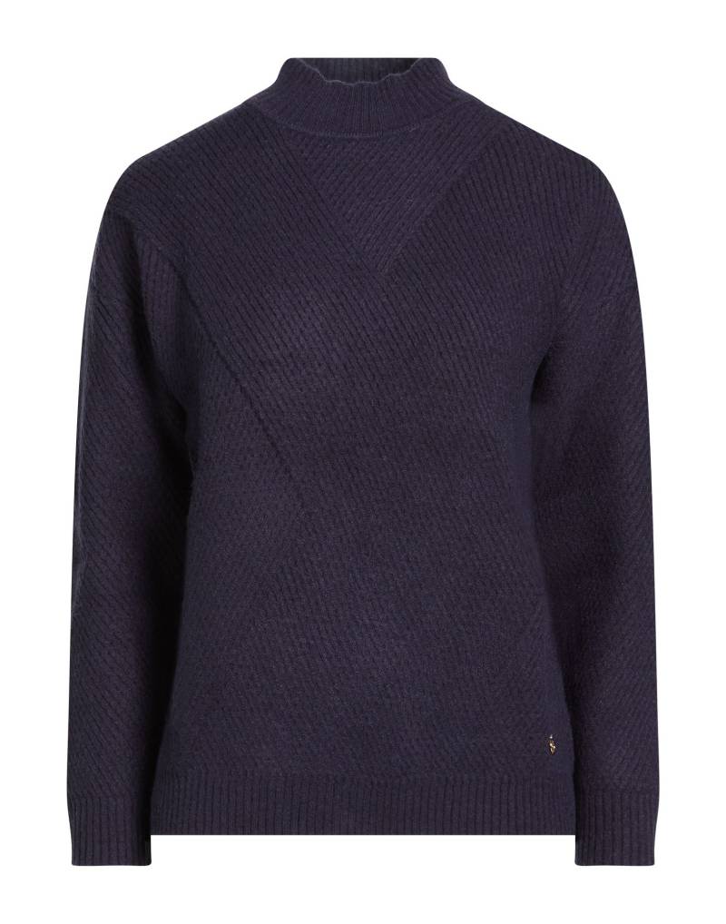 YES ZEE by ESSENZA Rollkragenpullover Damen Nachtblau von YES ZEE by ESSENZA