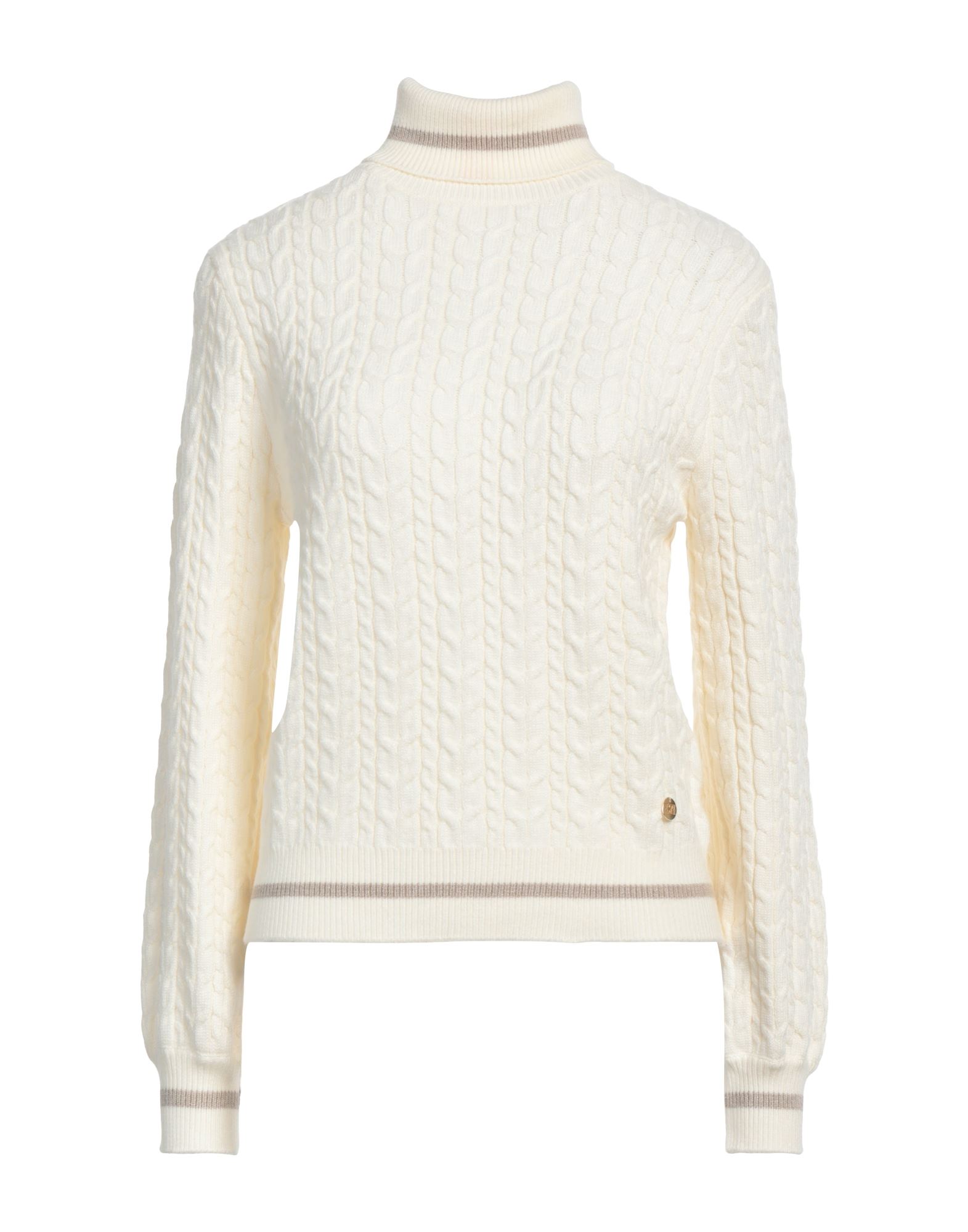 YES ZEE by ESSENZA Rollkragenpullover Damen Off white YES ZEE by ESSENZA Rollkragenpullover Damen Off white von YES ZEE by ESSENZA