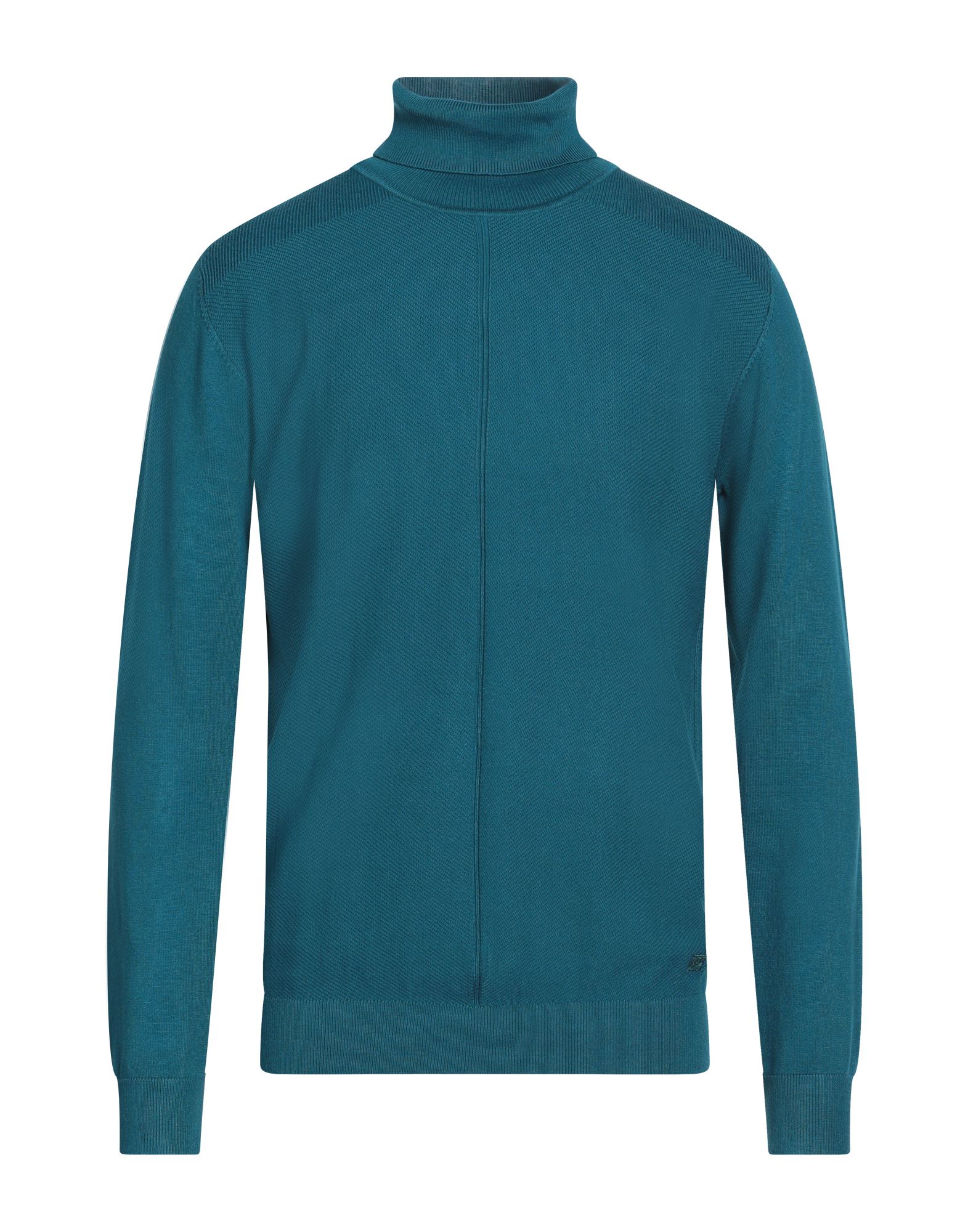YES ZEE by ESSENZA Rollkragenpullover Herren Aquamarin von YES ZEE by ESSENZA