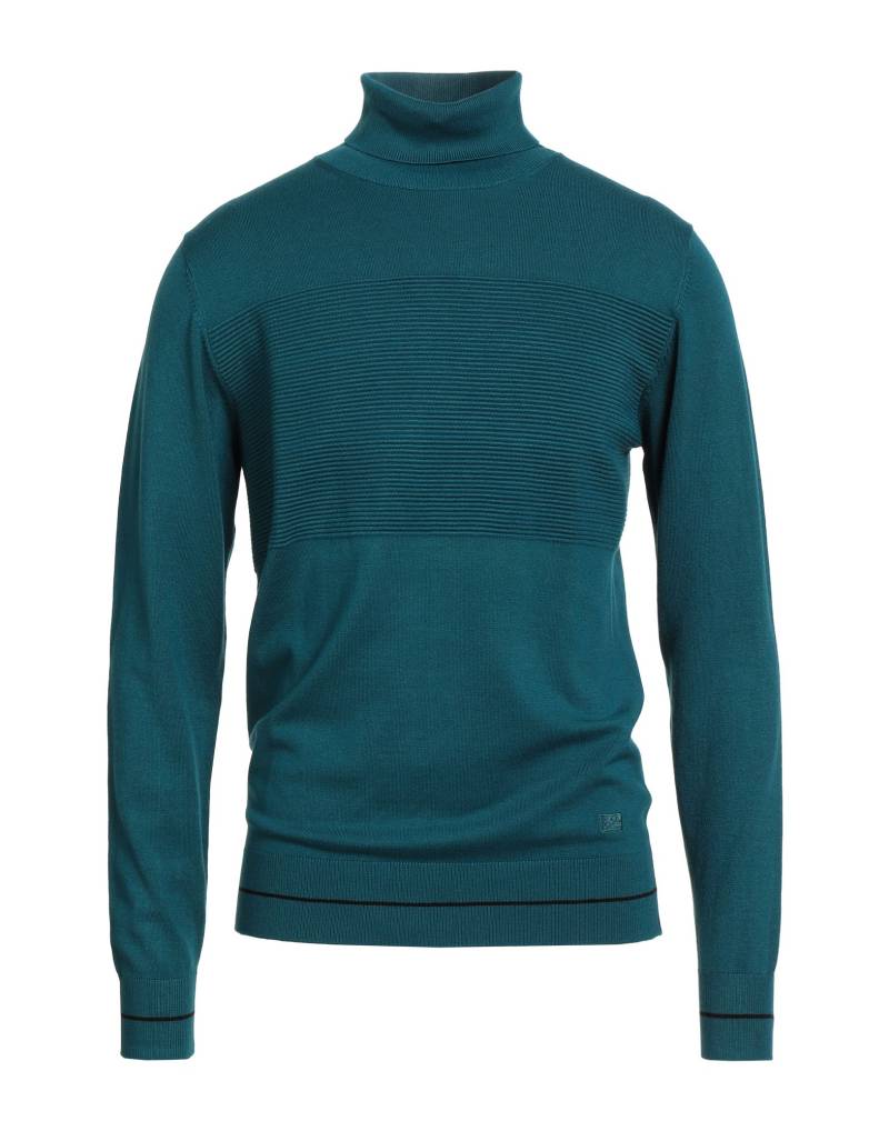 YES ZEE by ESSENZA Rollkragenpullover Herren Aquamarin von YES ZEE by ESSENZA