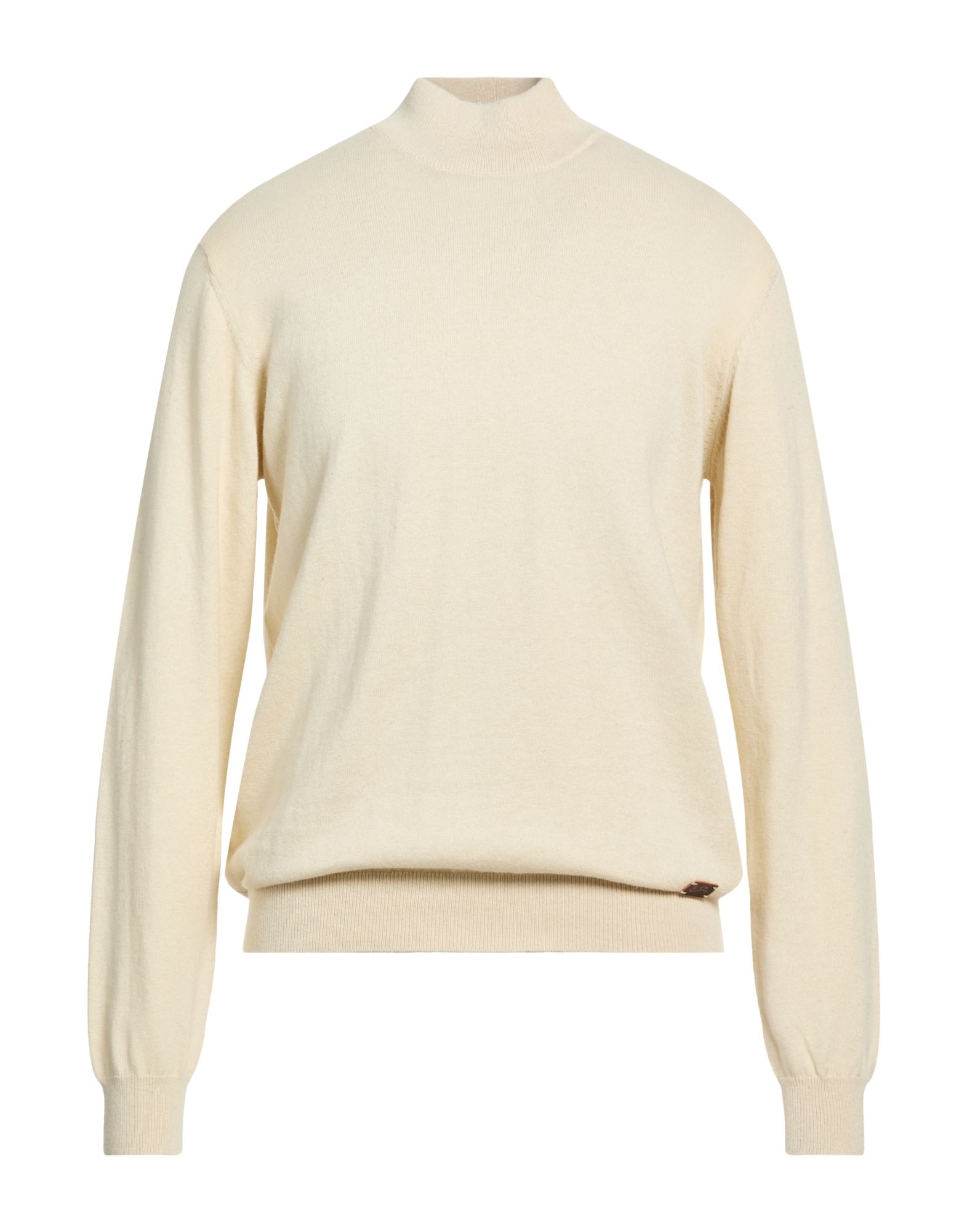 YES ZEE by ESSENZA Rollkragenpullover Herren Beige von YES ZEE by ESSENZA
