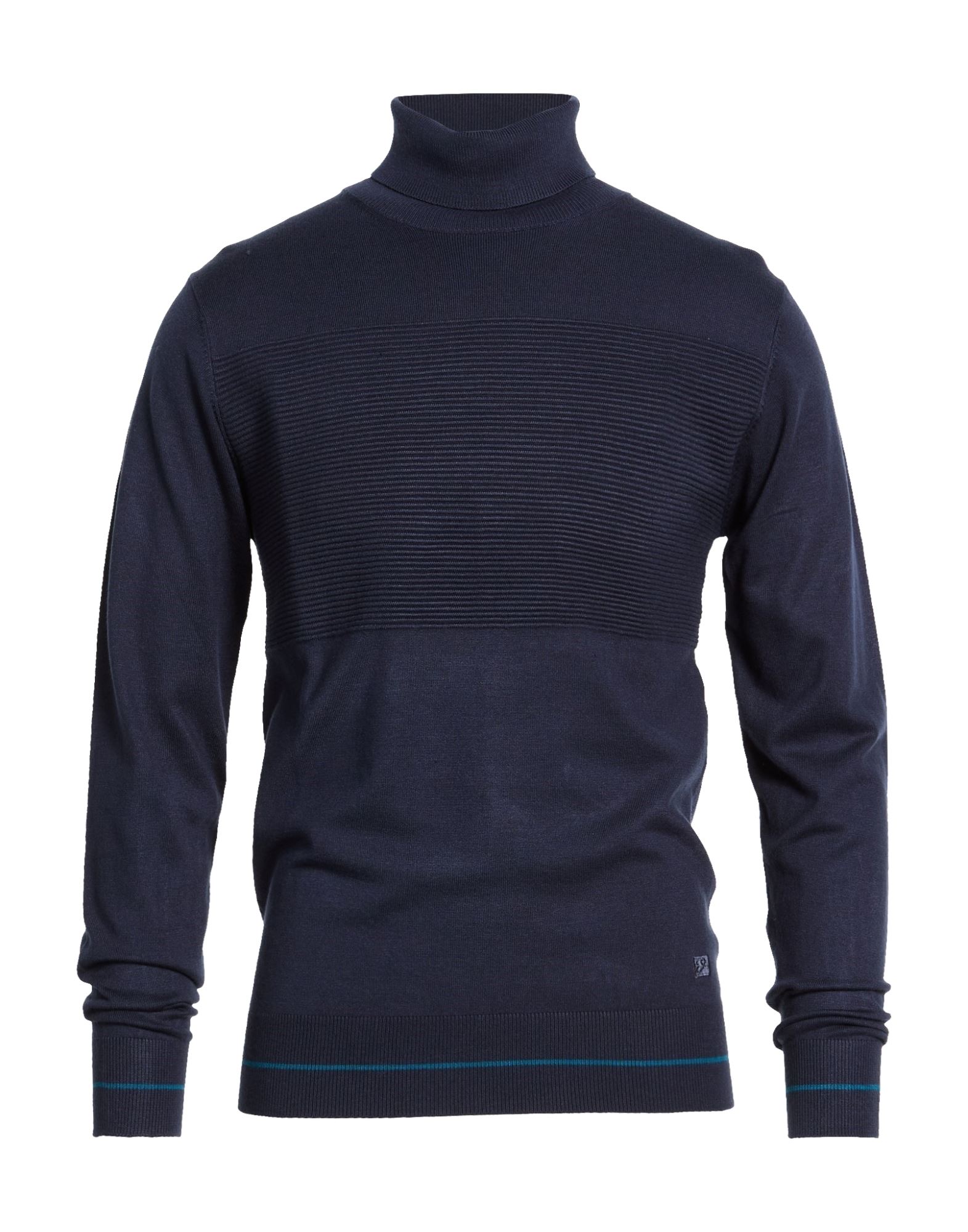 YES ZEE by ESSENZA Rollkragenpullover Herren Nachtblau von YES ZEE by ESSENZA