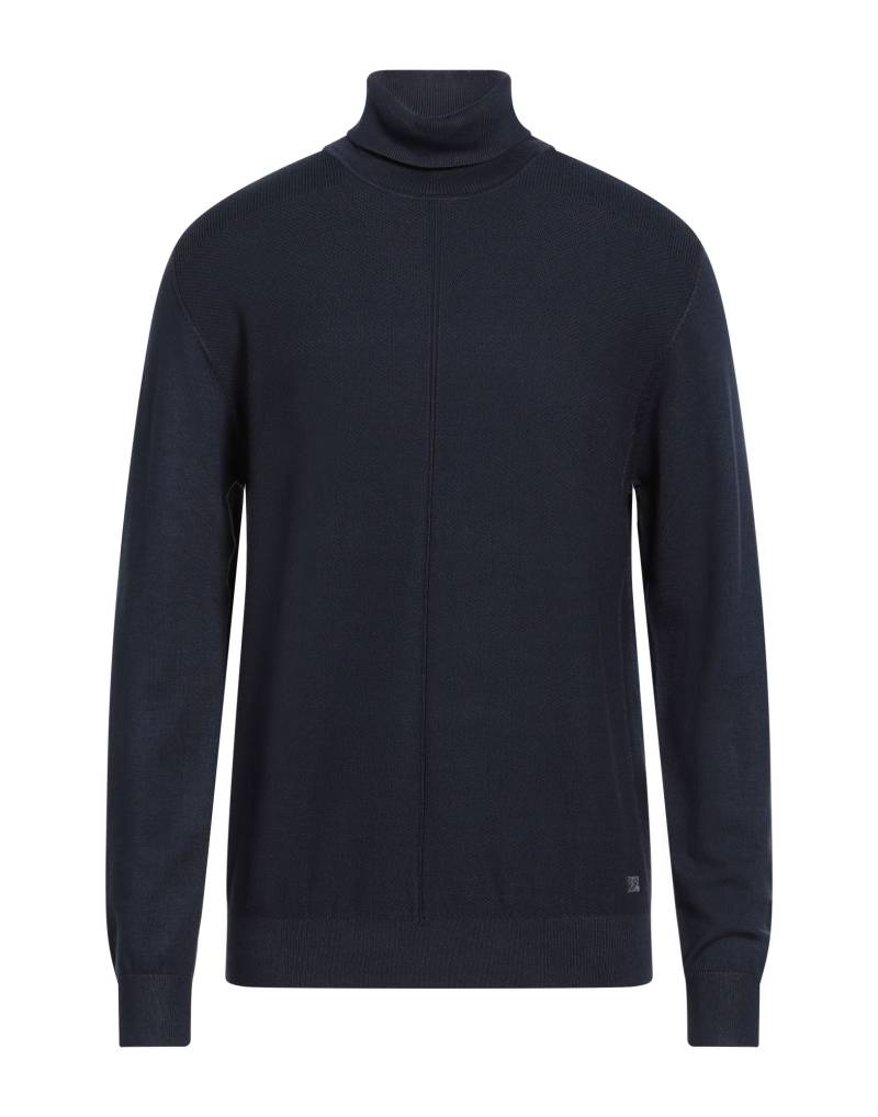 YES ZEE by ESSENZA Rollkragenpullover Herren Nachtblau von YES ZEE by ESSENZA