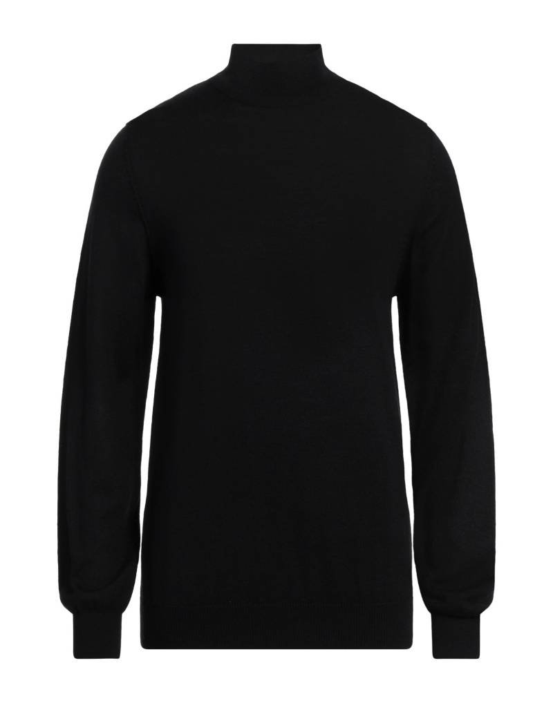 YES ZEE by ESSENZA Rollkragenpullover Herren Schwarz von YES ZEE by ESSENZA