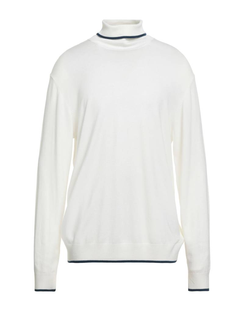 YES ZEE by ESSENZA Rollkragenpullover Herren Weiß von YES ZEE by ESSENZA