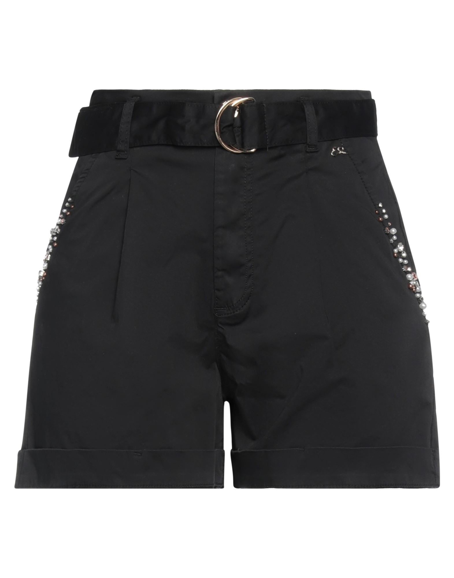 YES ZEE by ESSENZA Shorts & Bermudashorts Damen Schwarz von YES ZEE by ESSENZA