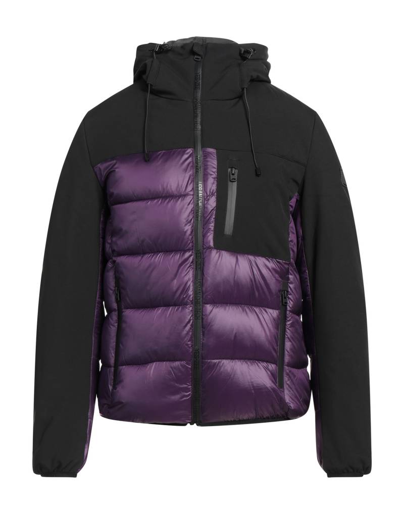 YES ZEE by ESSENZA Pufferjacke & Daunenjacke Herren Dunkelviolett von YES ZEE by ESSENZA