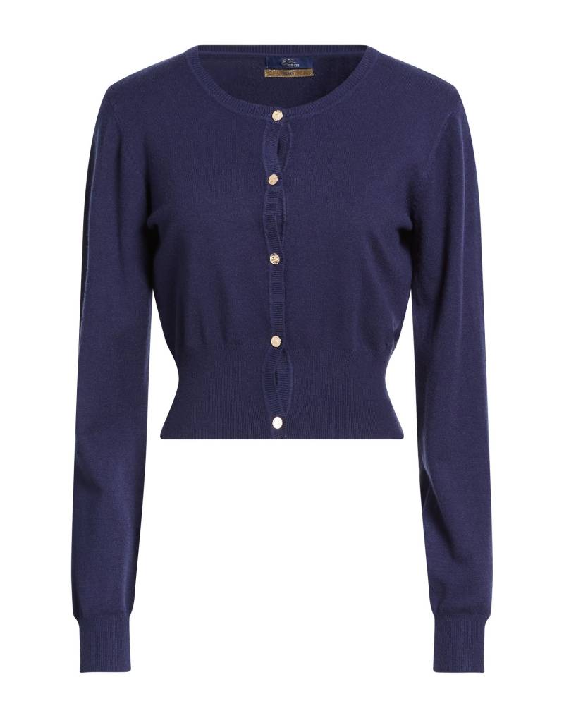 YES ZEE by ESSENZA Strickjacke Damen Nachtblau von YES ZEE by ESSENZA