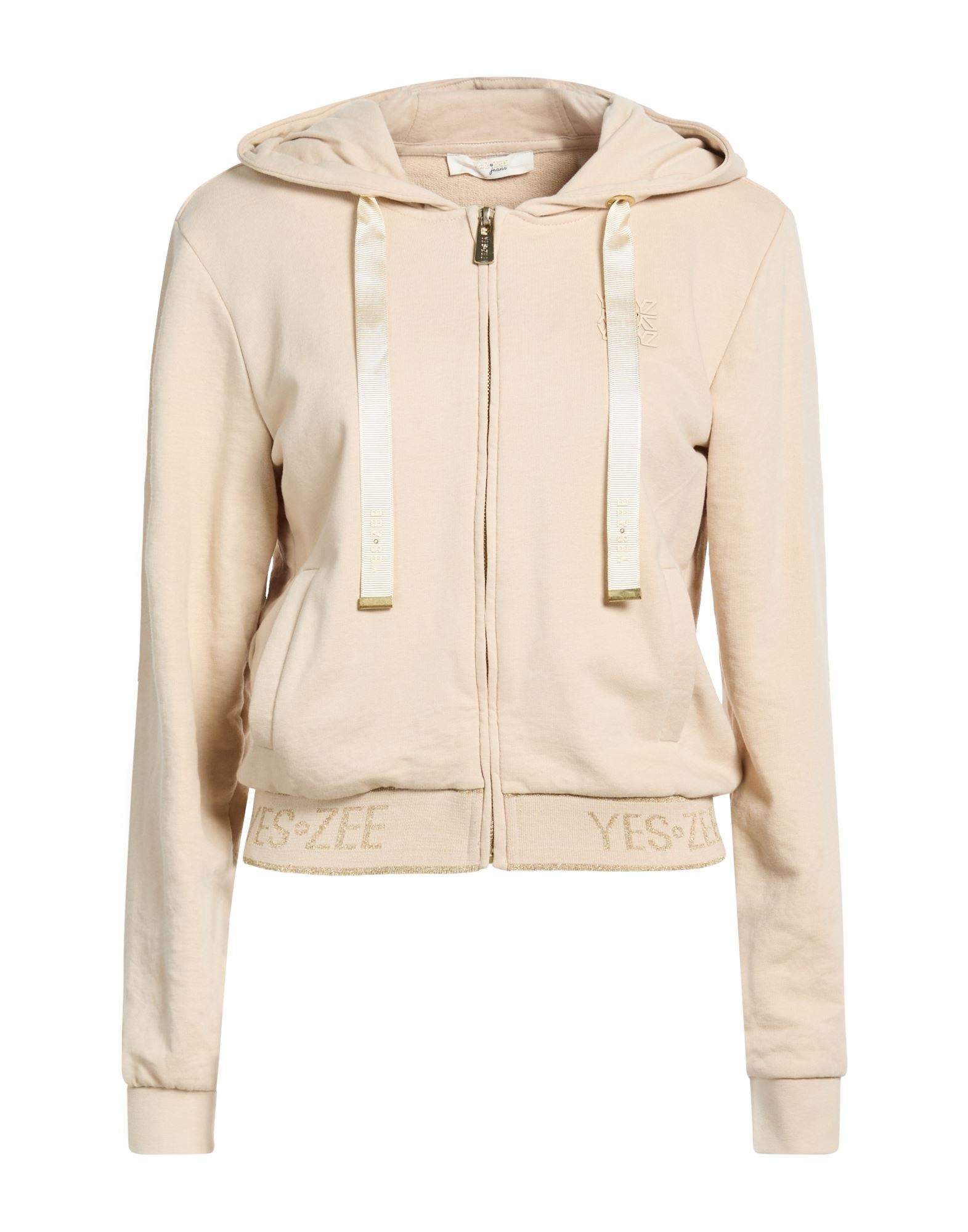 YES ZEE by ESSENZA Sweatshirt Damen Beige von YES ZEE by ESSENZA