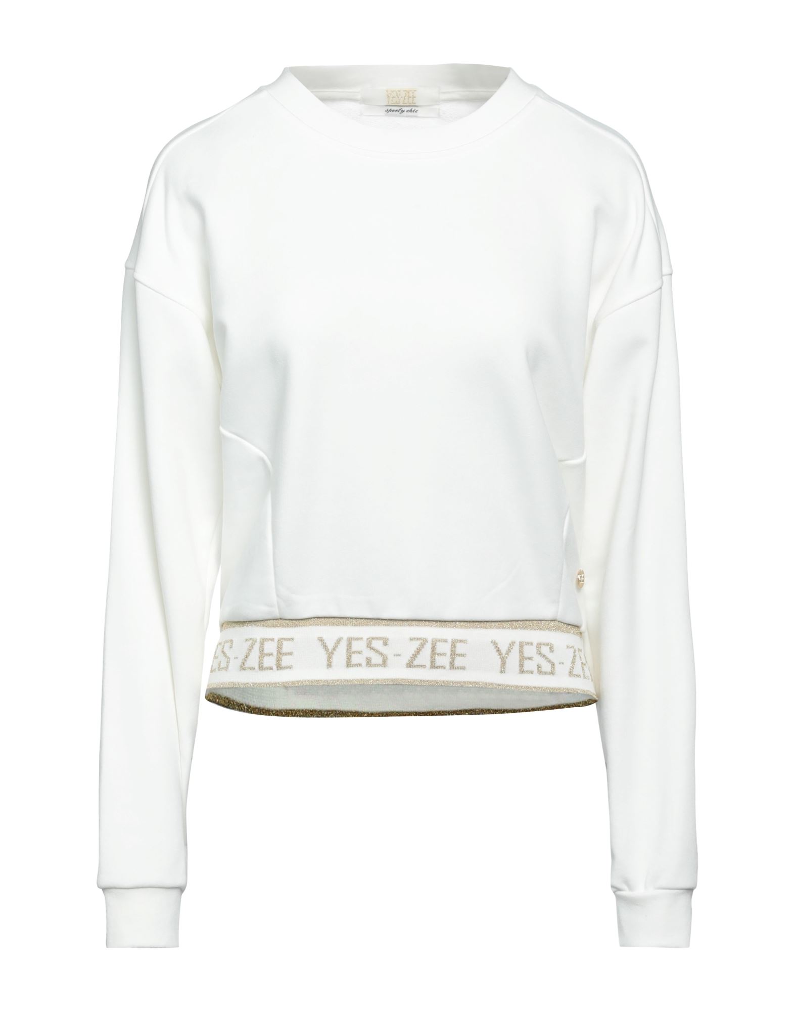 YES ZEE by ESSENZA Sweatshirt Damen Weiß von YES ZEE by ESSENZA