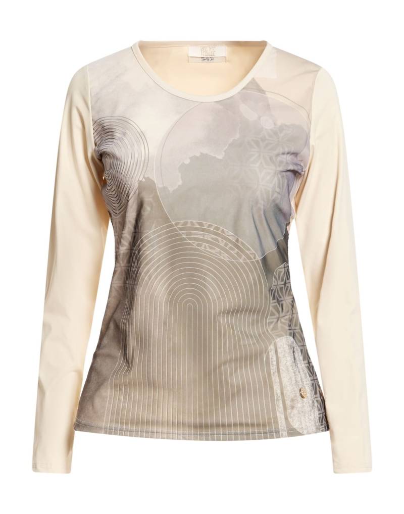 YES ZEE by ESSENZA T-shirts Damen Elfenbein von YES ZEE by ESSENZA