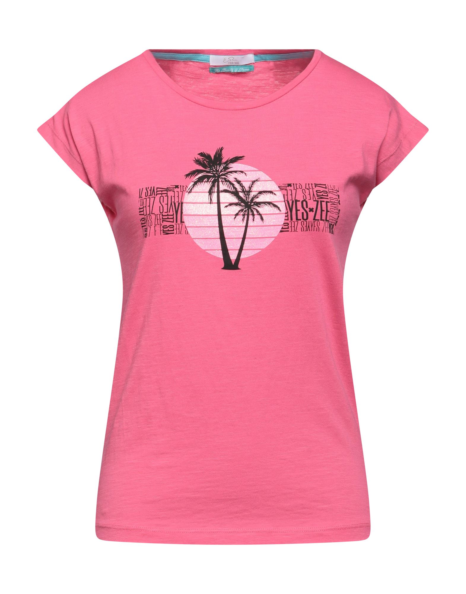 YES ZEE by ESSENZA T-shirts Damen Fuchsia von YES ZEE by ESSENZA