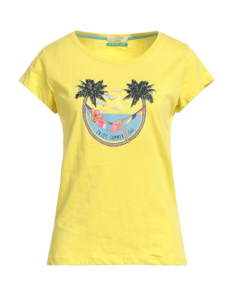 YES ZEE by ESSENZA T-shirts Damen Gelb von YES ZEE by ESSENZA