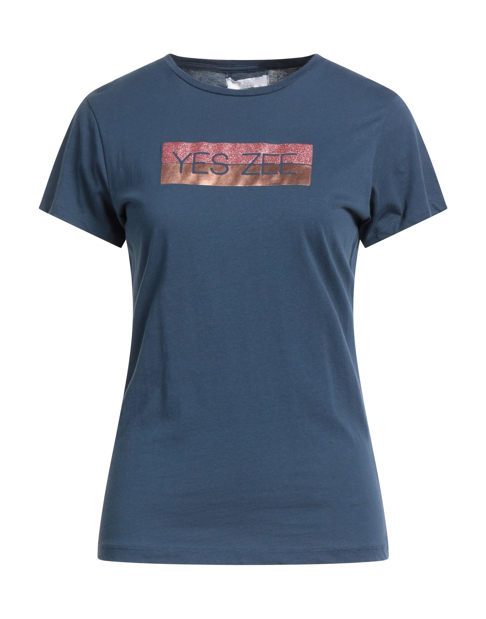 YES ZEE by ESSENZA T-shirts Damen Marineblau von YES ZEE by ESSENZA