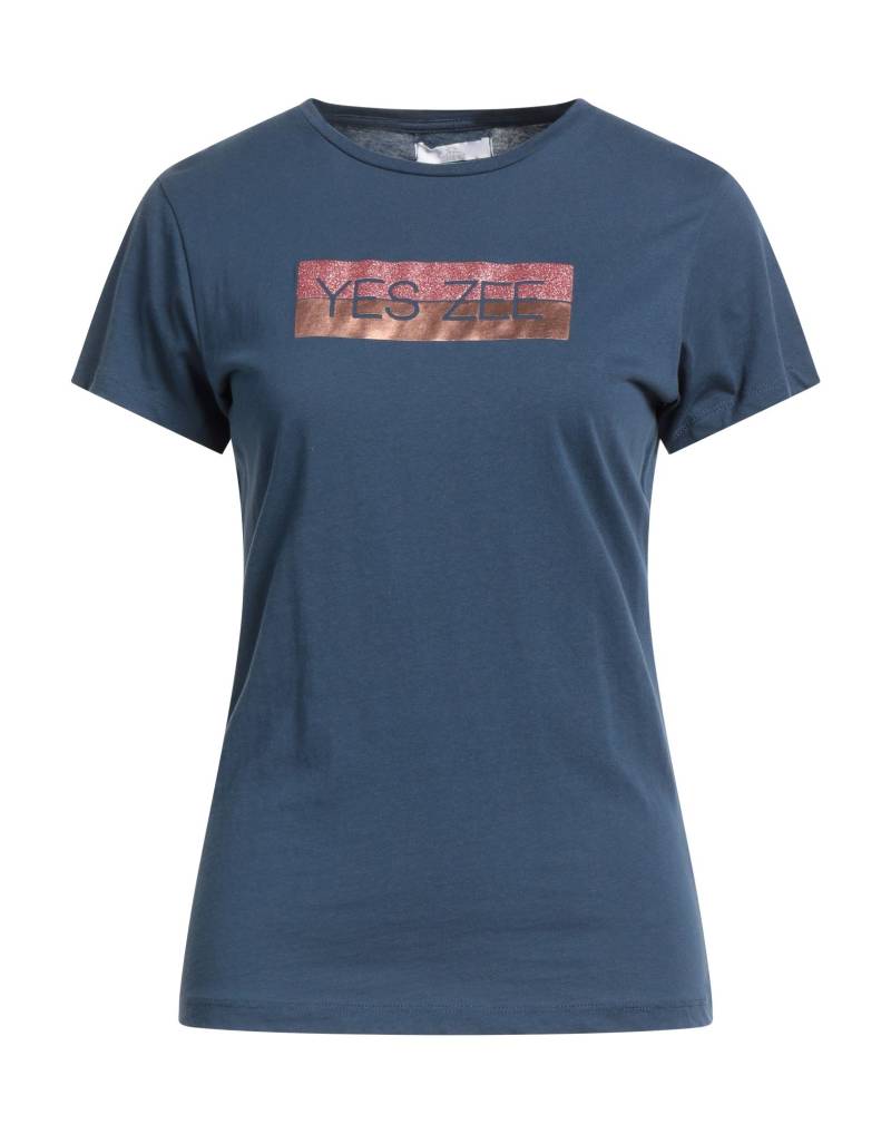 YES ZEE by ESSENZA T-shirts Damen Marineblau von YES ZEE by ESSENZA