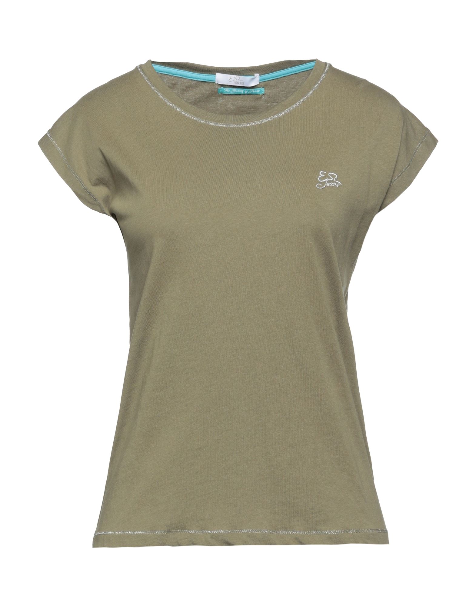 YES ZEE by ESSENZA T-shirts Damen Militärgrün von YES ZEE by ESSENZA