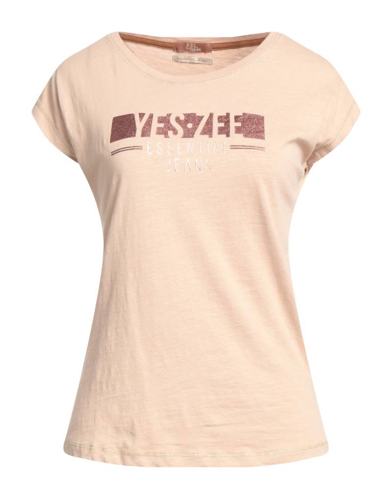 YES ZEE by ESSENZA T-shirts Damen Sand von YES ZEE by ESSENZA