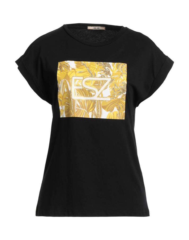 YES ZEE by ESSENZA T-shirts Damen Schwarz von YES ZEE by ESSENZA