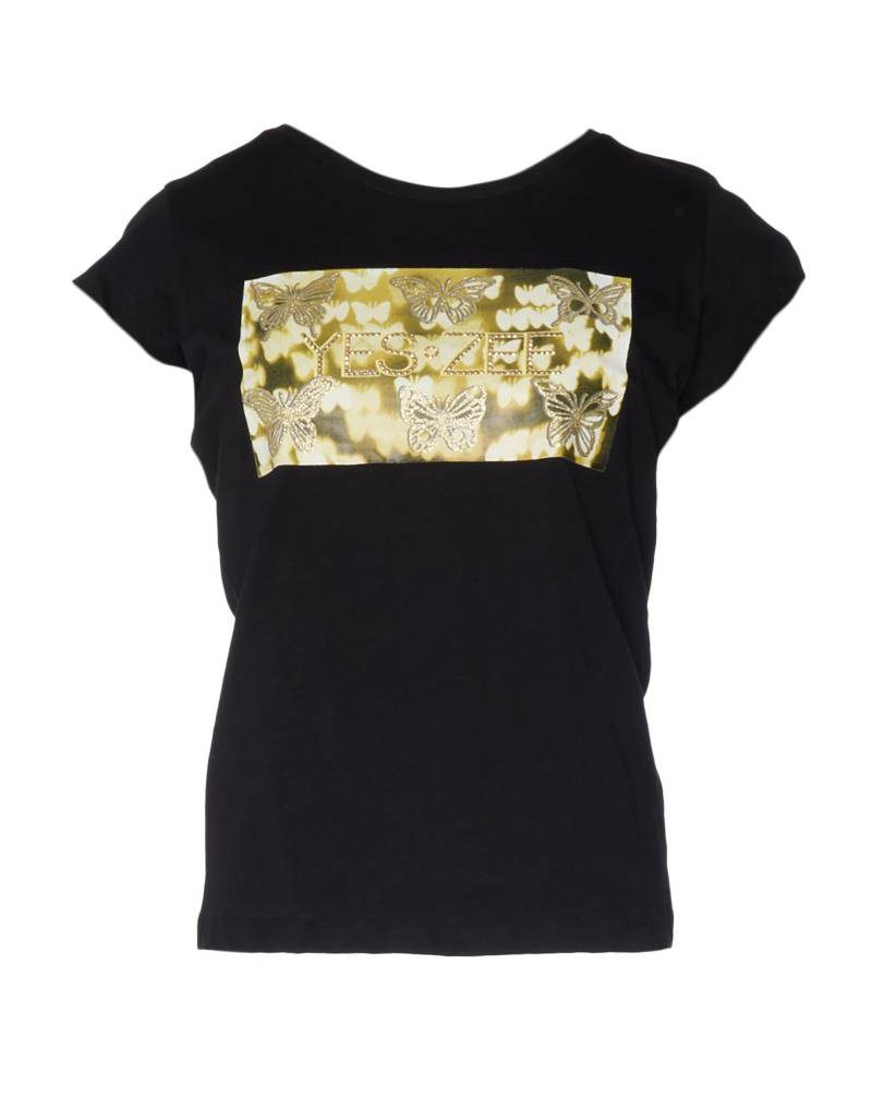 YES ZEE by ESSENZA T-shirts Damen Schwarz von YES ZEE by ESSENZA