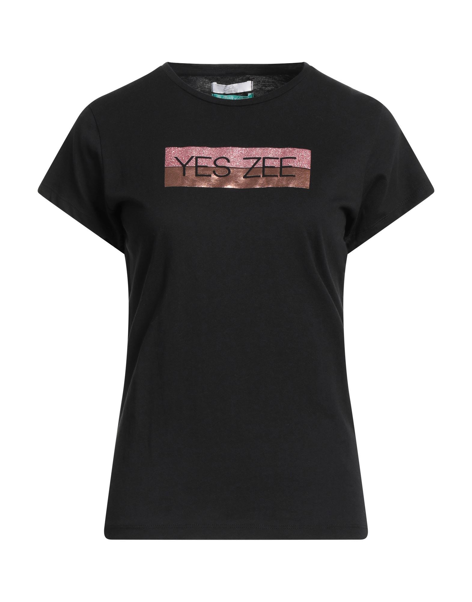 YES ZEE by ESSENZA T-shirts Damen Schwarz von YES ZEE by ESSENZA