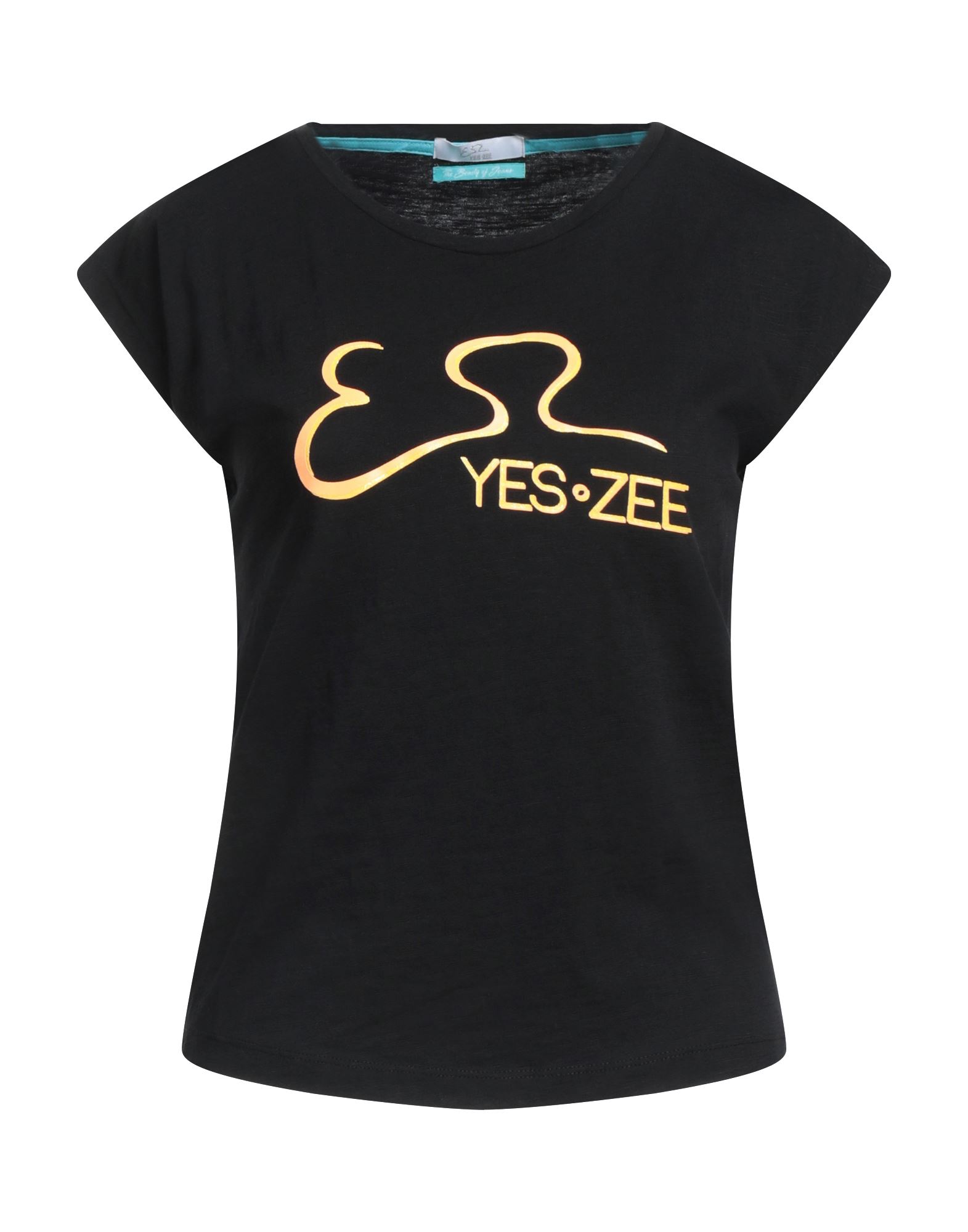 YES ZEE by ESSENZA T-shirts Damen Schwarz von YES ZEE by ESSENZA