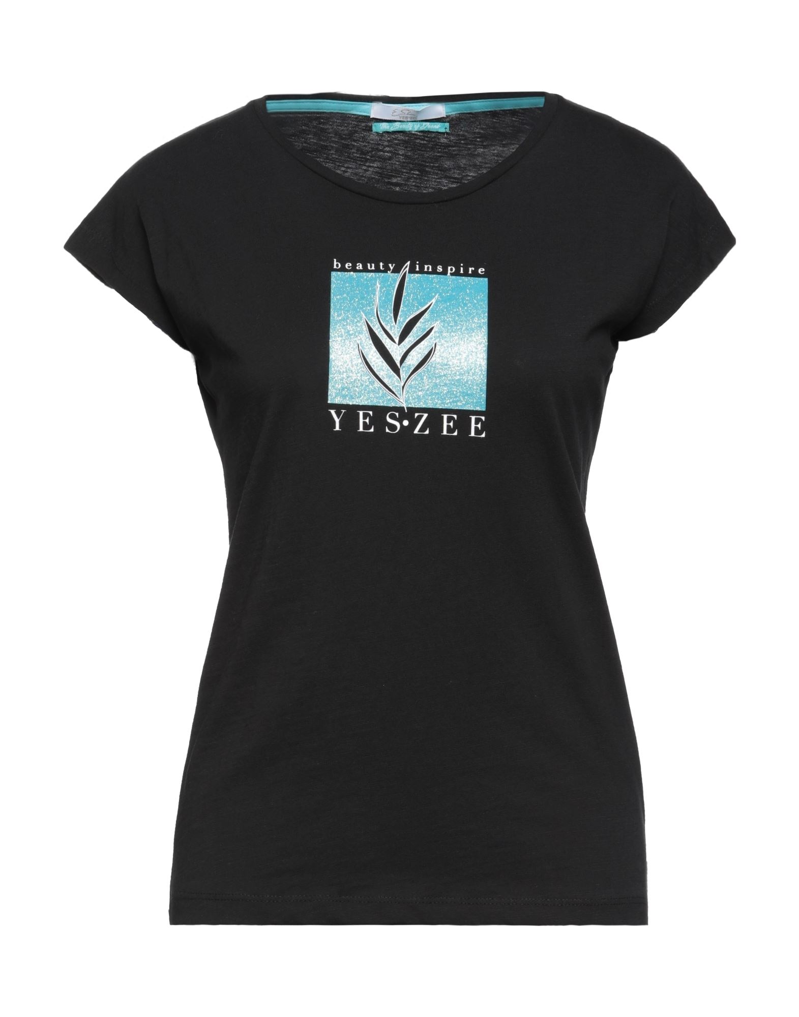 YES ZEE by ESSENZA T-shirts Damen Schwarz von YES ZEE by ESSENZA