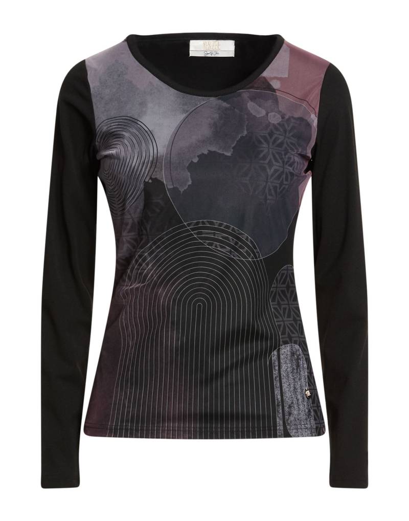 YES ZEE by ESSENZA T-shirts Damen Schwarz von YES ZEE by ESSENZA