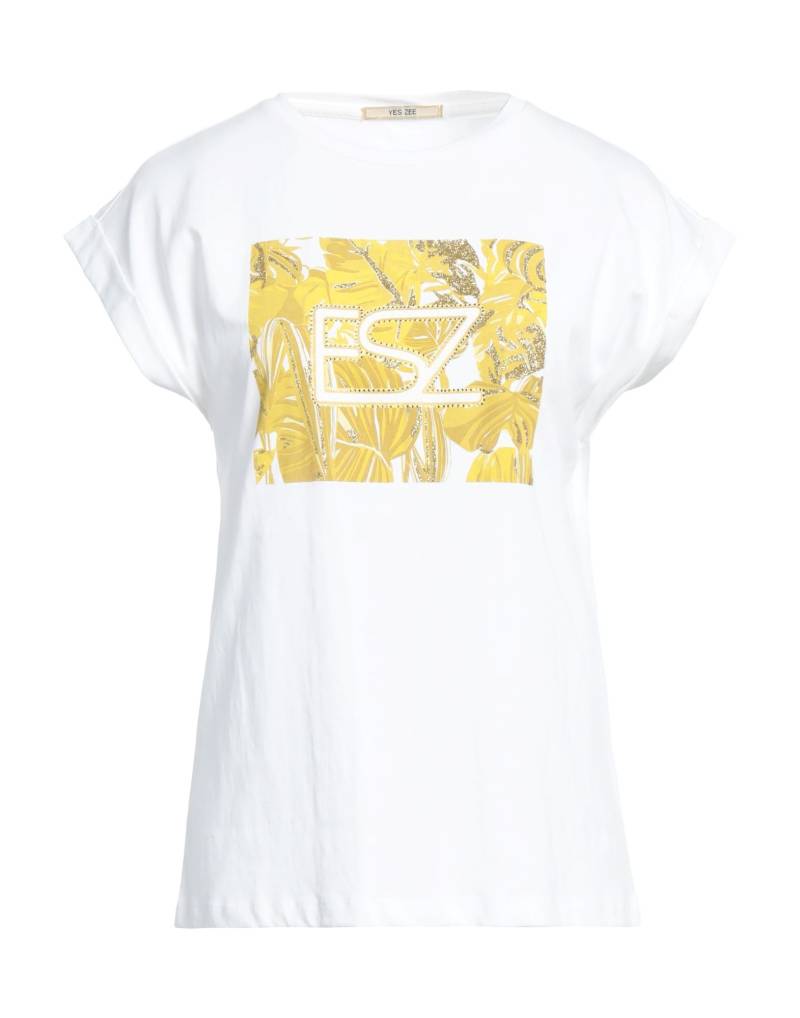 YES ZEE by ESSENZA T-shirts Damen Weiß von YES ZEE by ESSENZA
