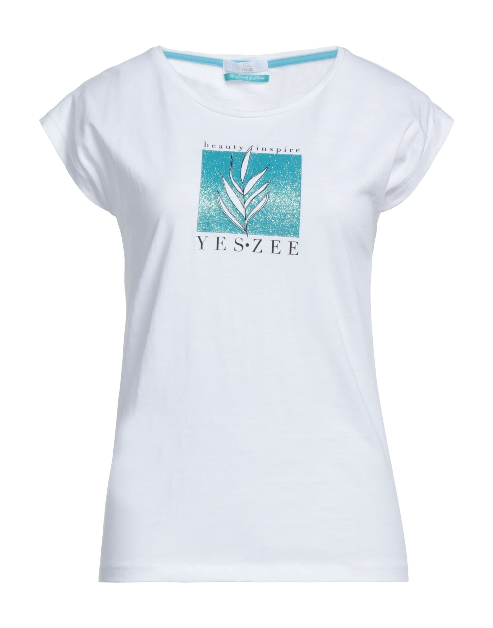 YES ZEE by ESSENZA T-shirts Damen Weiß von YES ZEE by ESSENZA