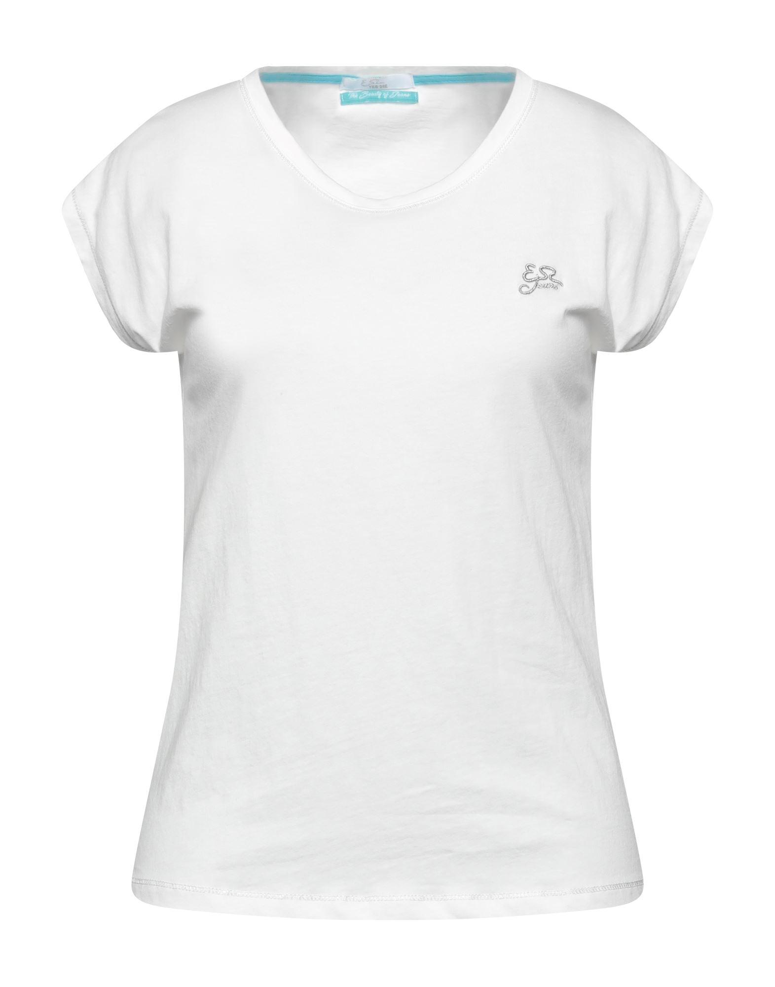 YES ZEE by ESSENZA T-shirts Damen Weiß von YES ZEE by ESSENZA