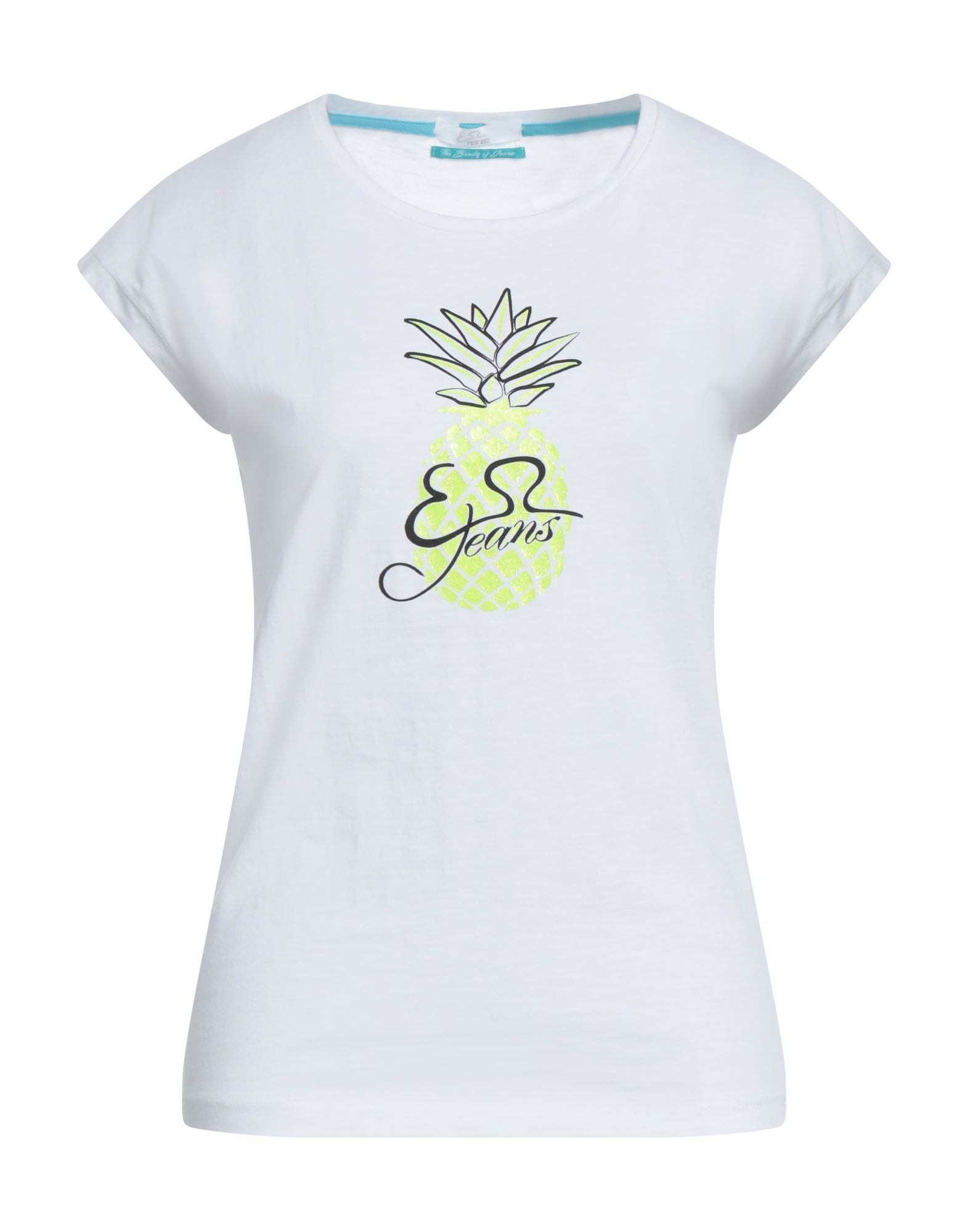 YES ZEE by ESSENZA T-shirts Damen Weiß von YES ZEE by ESSENZA