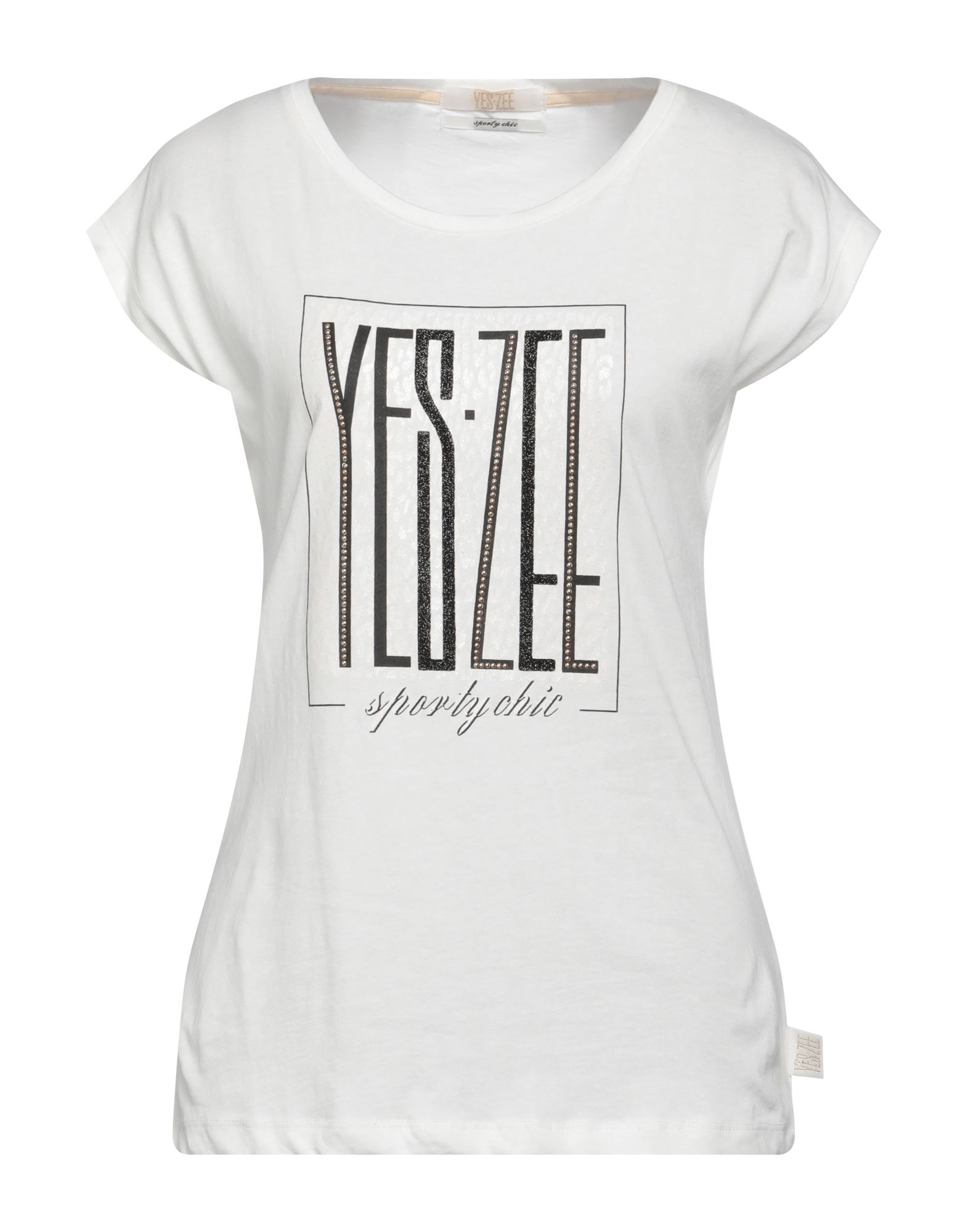 YES ZEE by ESSENZA T-shirts Damen Weiß von YES ZEE by ESSENZA