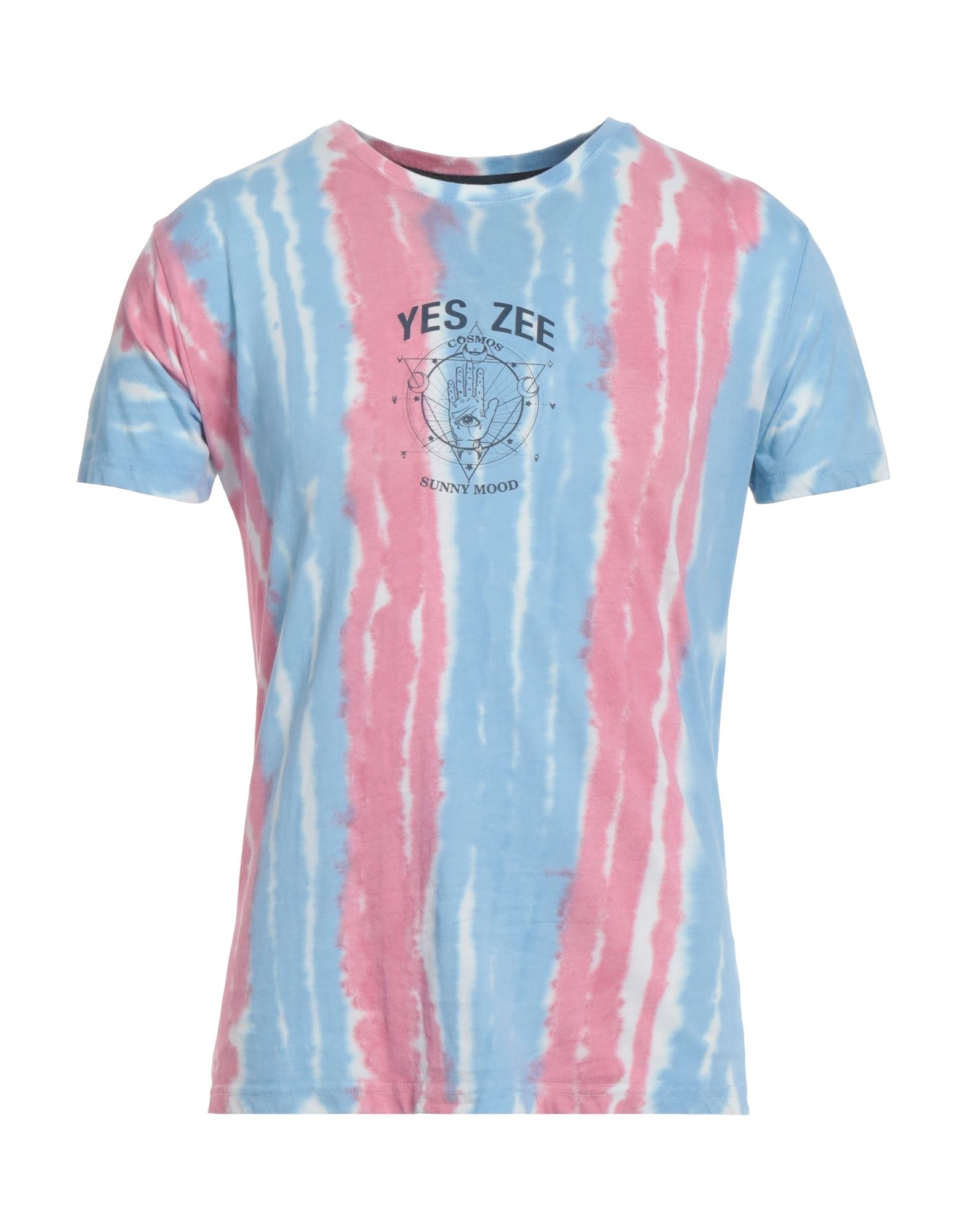 YES ZEE by ESSENZA T-shirts Herren Hellblau von YES ZEE by ESSENZA