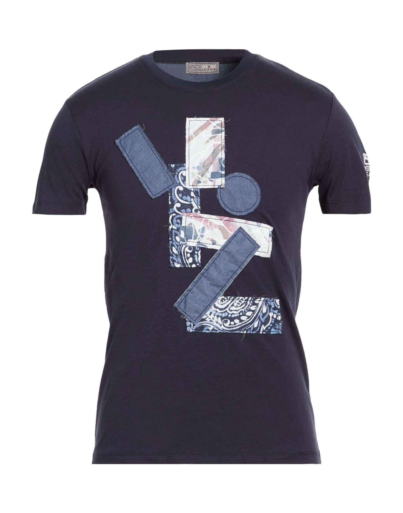 YES ZEE by ESSENZA T-shirts Herren Marineblau von YES ZEE by ESSENZA