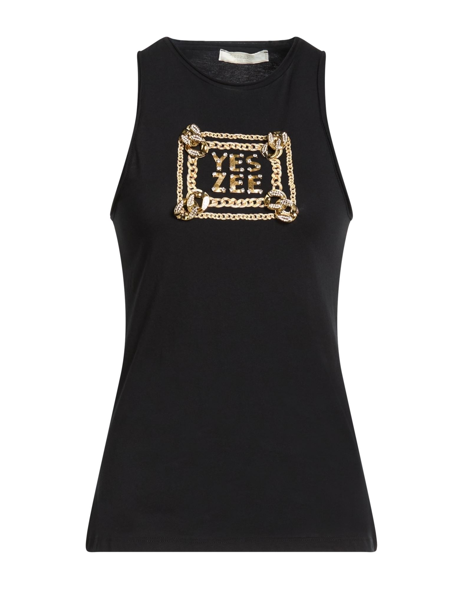 YES ZEE by ESSENZA Tank Top Damen Schwarz von YES ZEE by ESSENZA